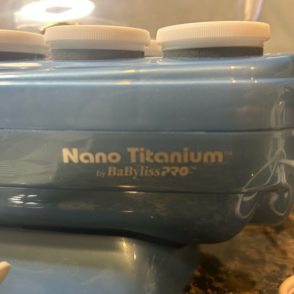 BaByliss PRO Nano Titanium Roller Hairsetter Clips Flocked Rollers Pins - Picture 4 of 6